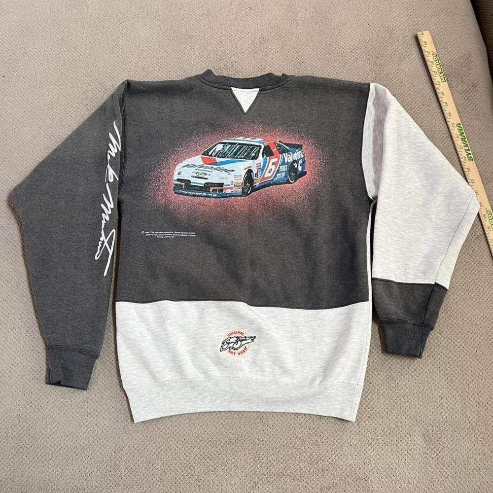 Vintage 1990s mark martin valvoline nascar‎ sweatshirt  Size medium